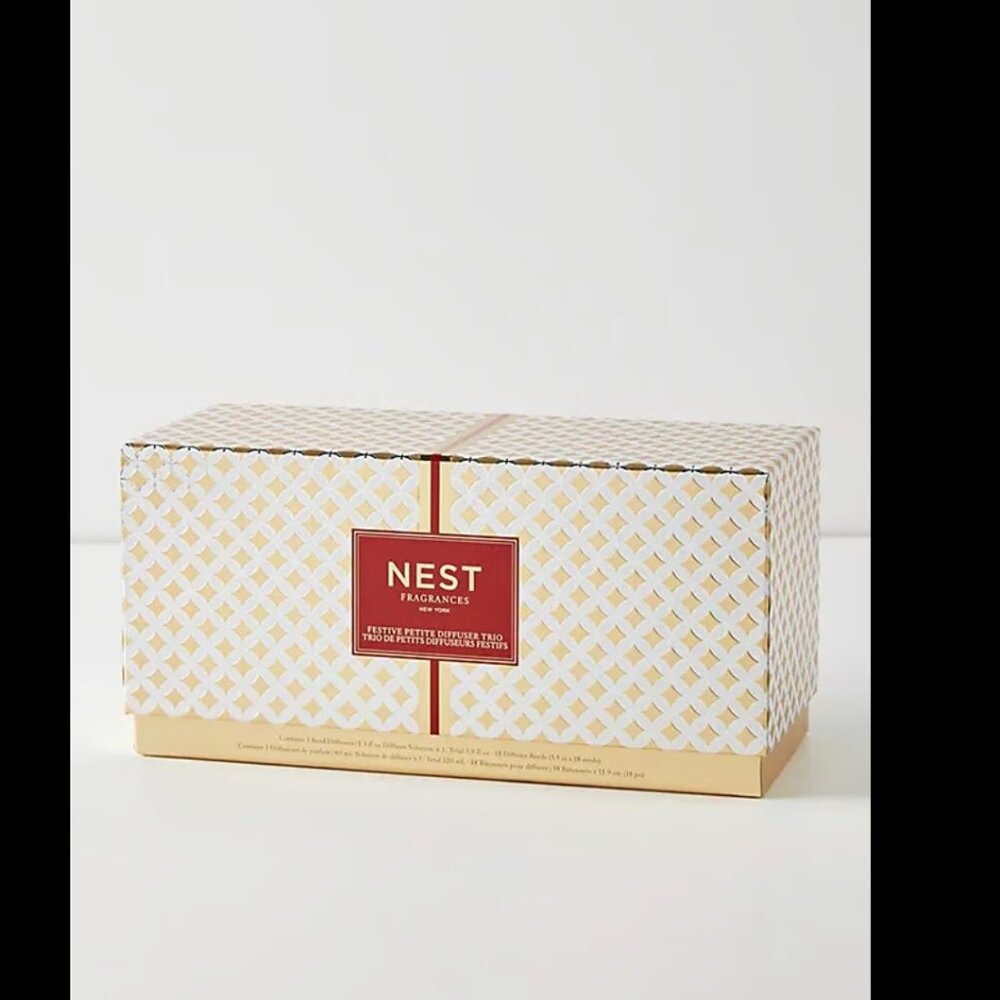 NEST Fragrances Festive Petite Diffuser TRIO Set